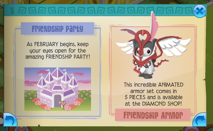 Animal Jam Jamaa Journal: Vol. 164 - Friendship Party and Friendship Armor!