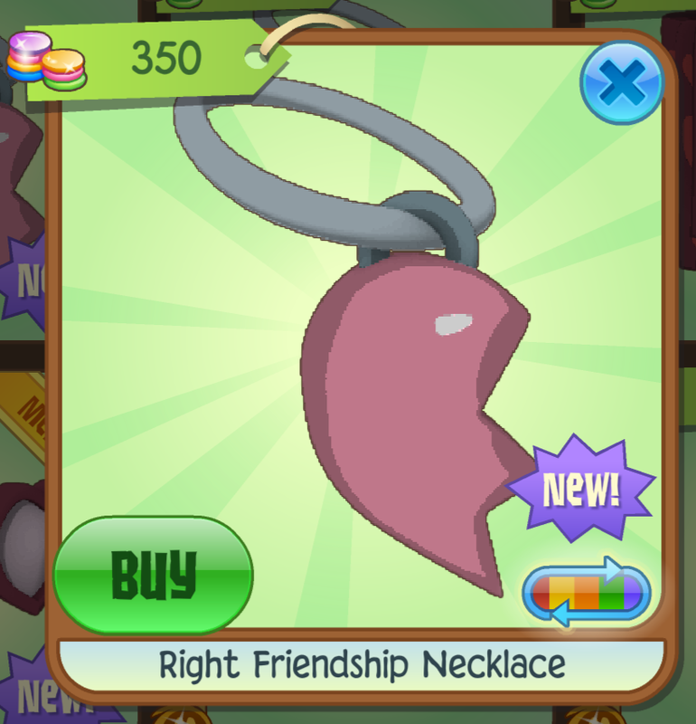 Animal Jam - Right Friendship Necklace